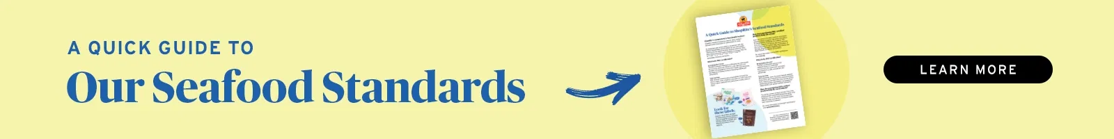 a quick guide to our seafood standards