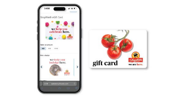 electronic gift cards 