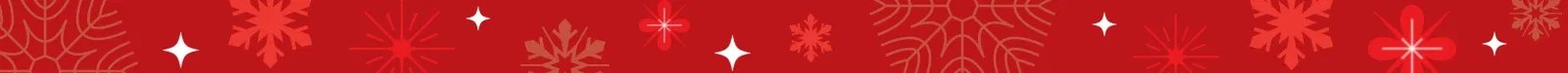 Red Holiday Border