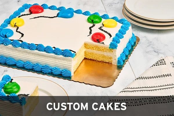Design & order the perfect cake for any occasion.
