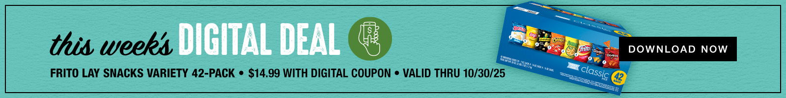 Digital Deal Frito Lay Chip box