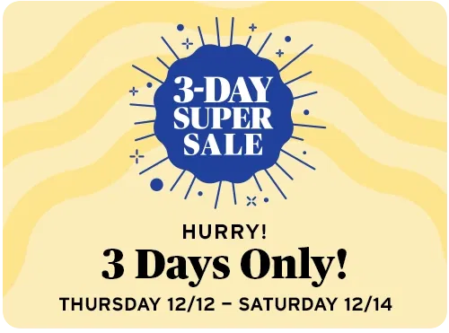 3 Day Sale