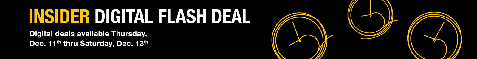 Digital Flash Deal