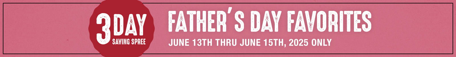 3 day sale