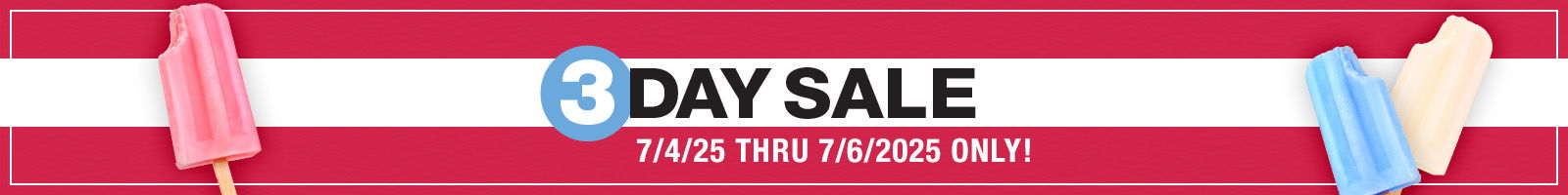 3 day sale