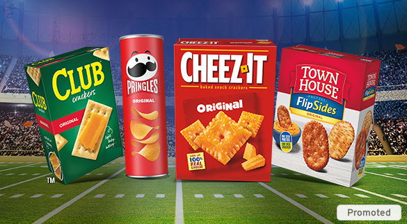 Get Game Day Ready with Pringles & Cheez-It!