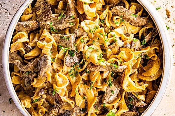 French Onion Stroganoff