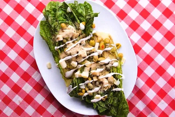 Grilled Romaine Salad