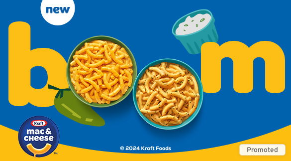 NEW! Kraft Jalapeno & Ranch Mac & Cheese