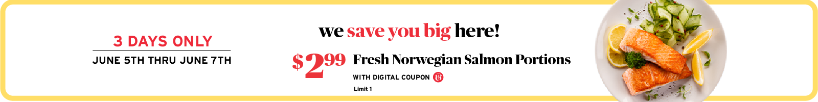 3 Day Digital Deal