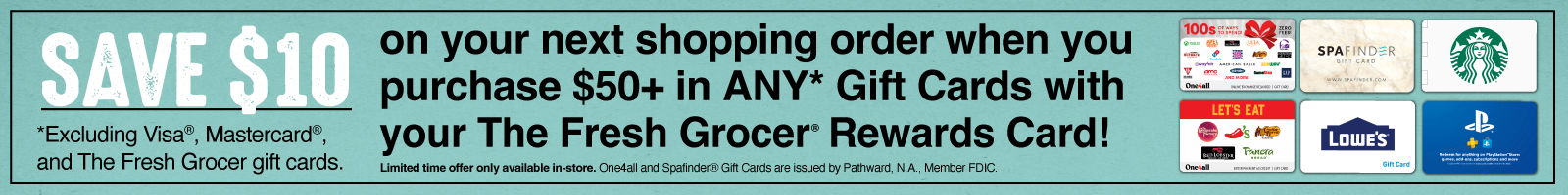 Gift Card Promo