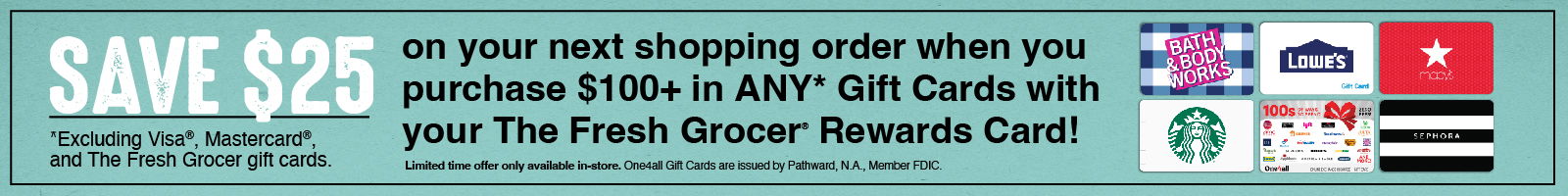 gift card promo