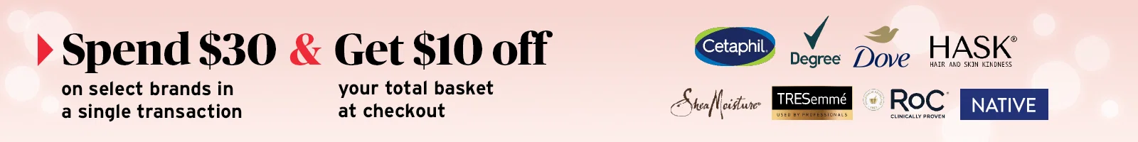 spend $30, get $10