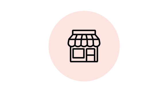select the store you wish to shop at 