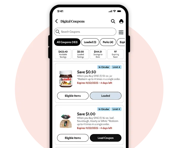 Digital Coupons