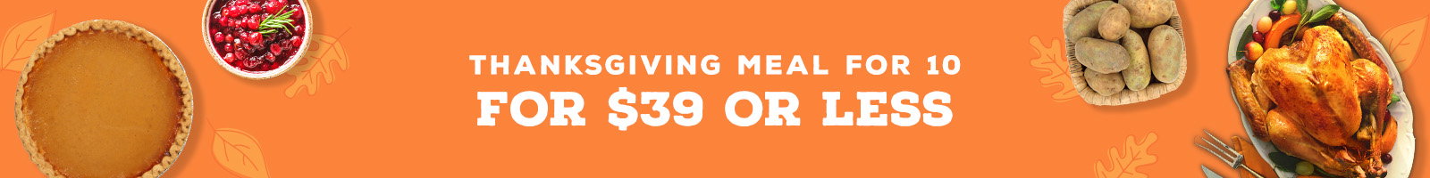 thanksgiving meal deal