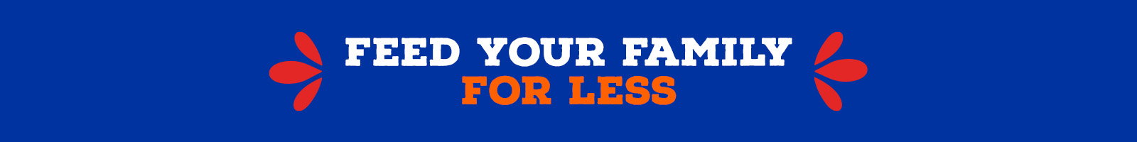Feed your family for less