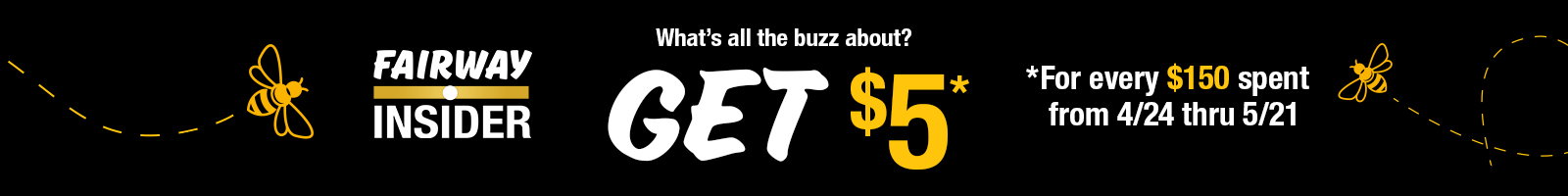 with $5 off $150 unlimited program Accumulation end: “earn and redeem by “4/23”