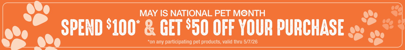 May is National Pet Month
