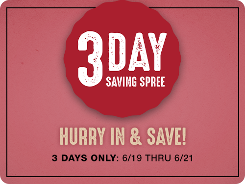 Three Day Sale
