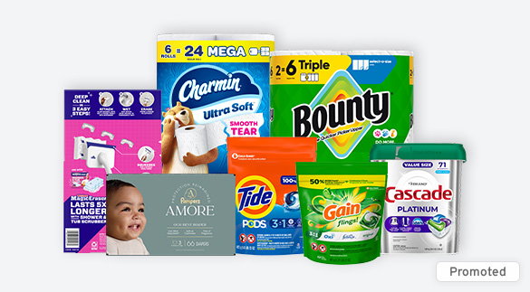 Save $10 when you spend $40+ on select procter & gamble products.