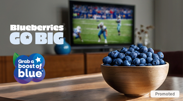 go big with fresh blueberries