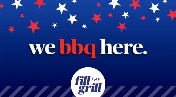 we bbq here