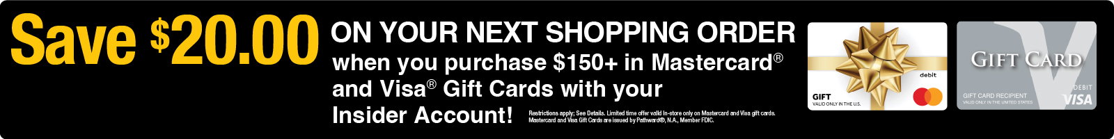 Gift Card Promo