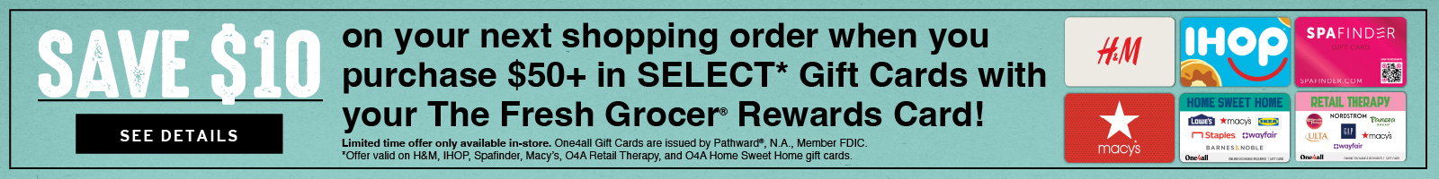 Gift Card Promo