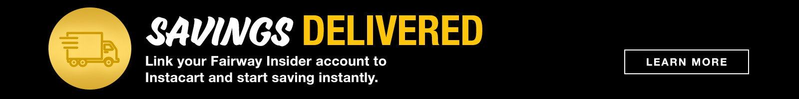 savings delivered with fairway insider