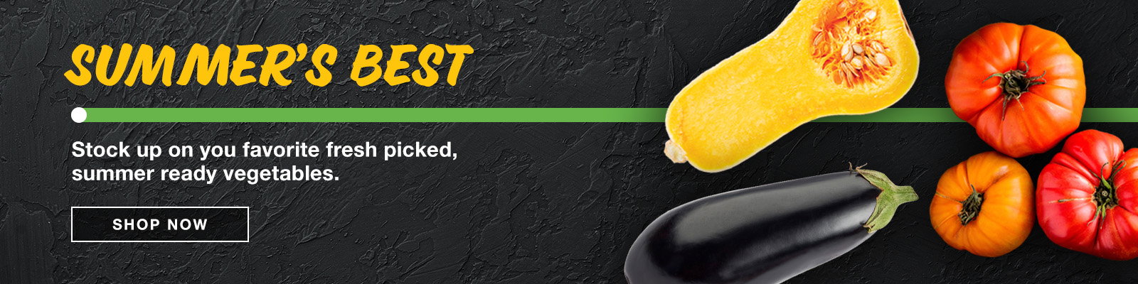 stock up on summers best vegetables