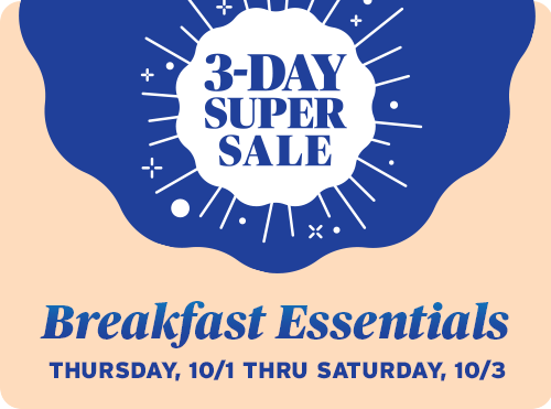 Three Day Sale