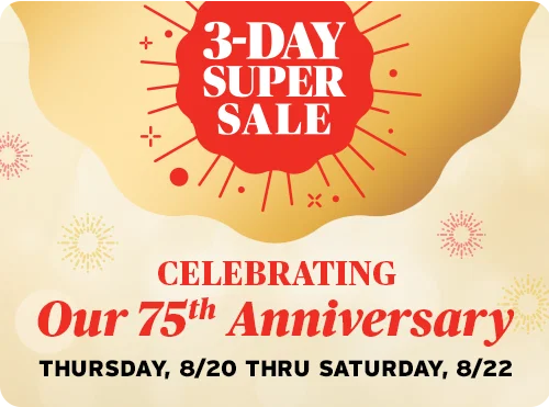 Three Day Sale