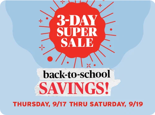 Three Day Sale