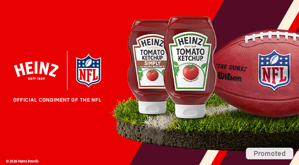 heinz official condiment of the NFL