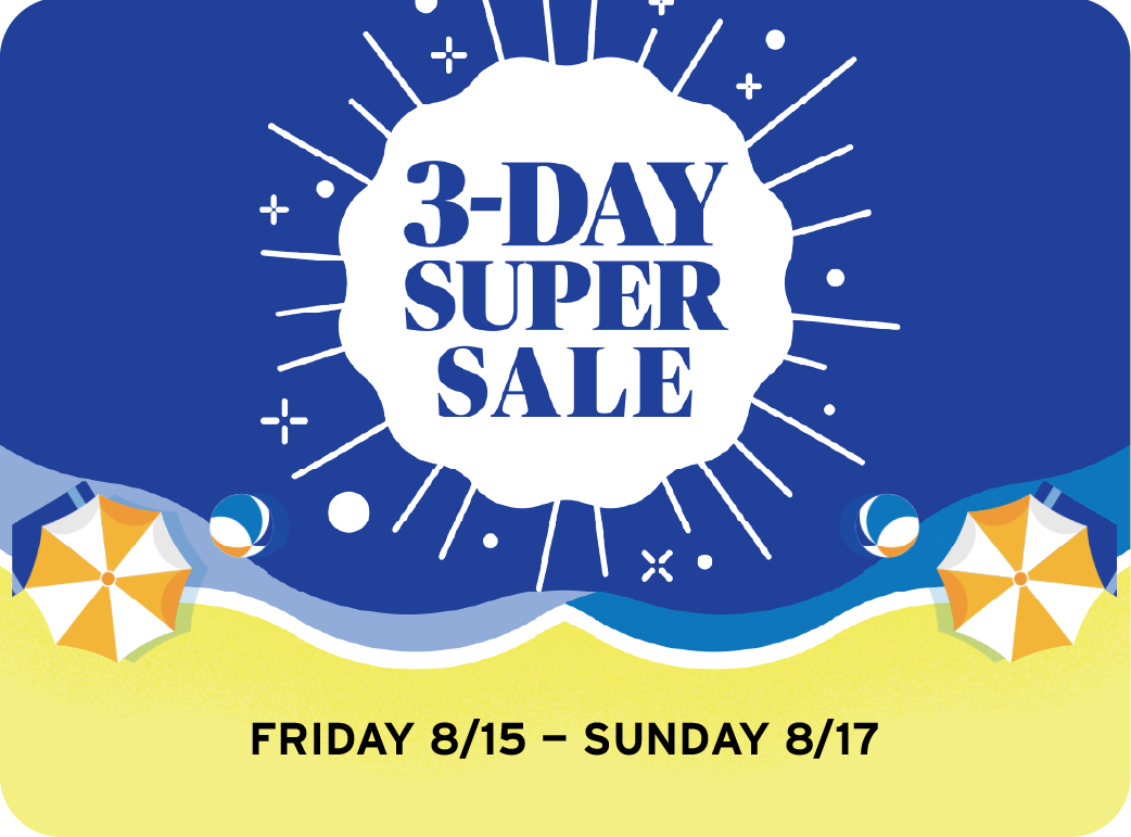 Three Day Sale