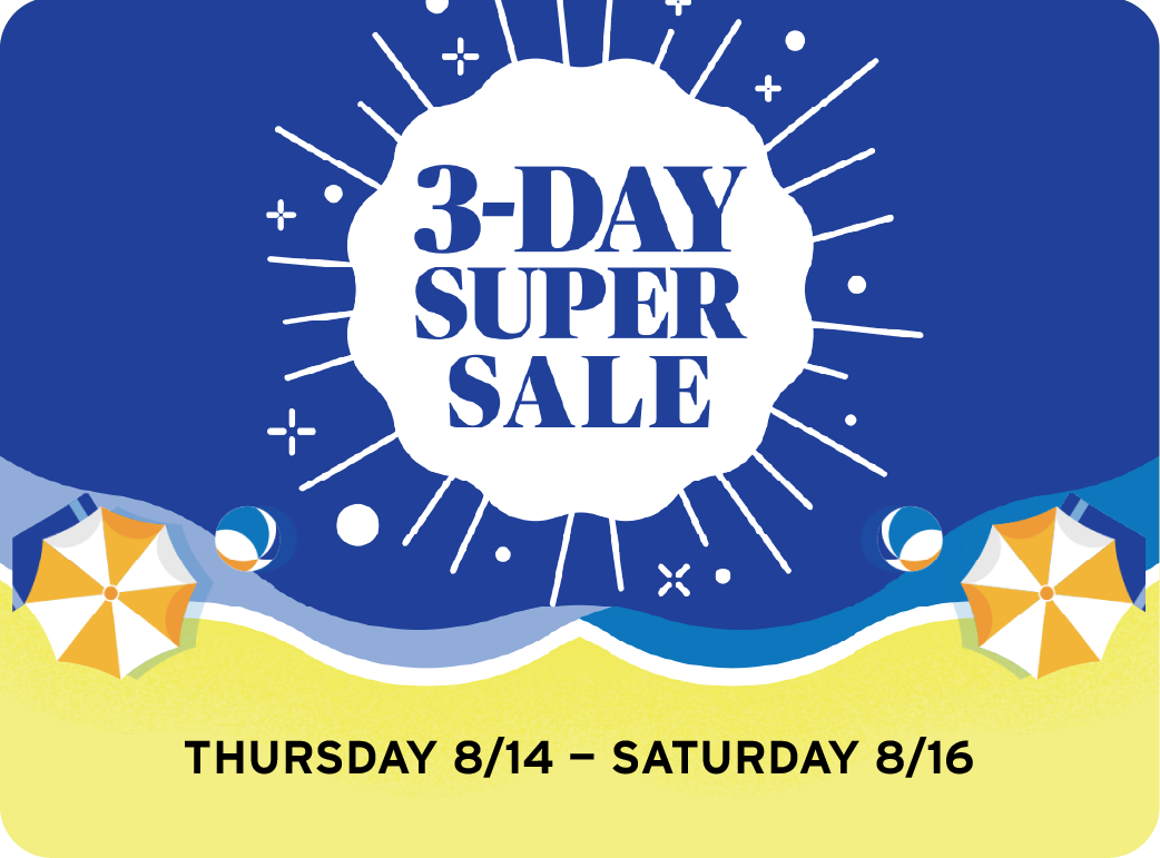 Three Day Sale