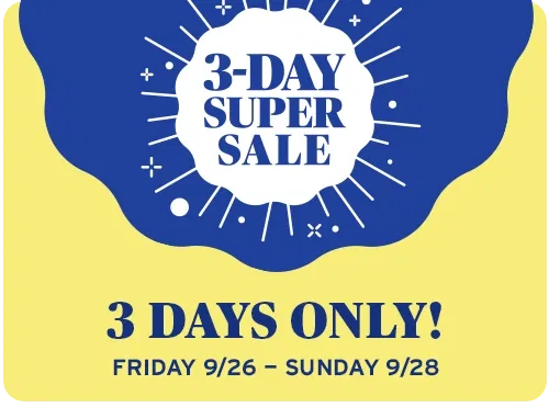 Three Day Sale