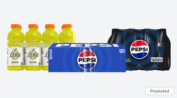 save $5 when you spend $20+ on select Pepsi & Gatorade products