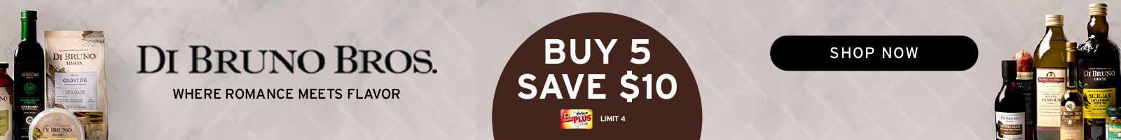Di Bruno products buy 5 save $10