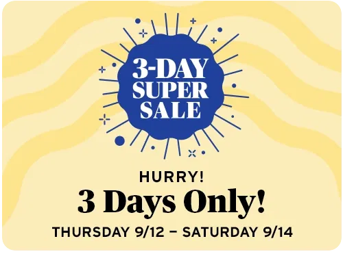 Three Day Sale