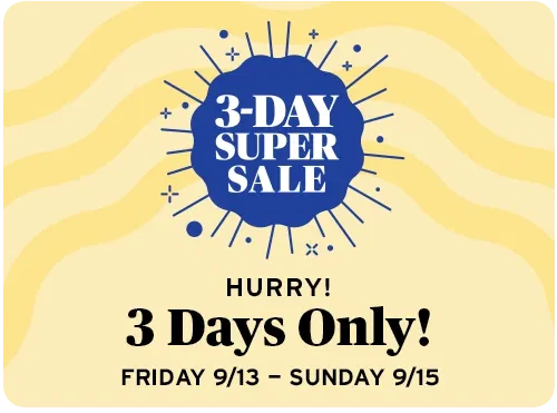 Three Day Sale