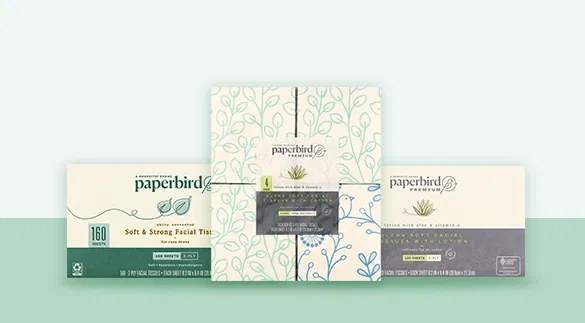 Paperbird Facial Tissue 