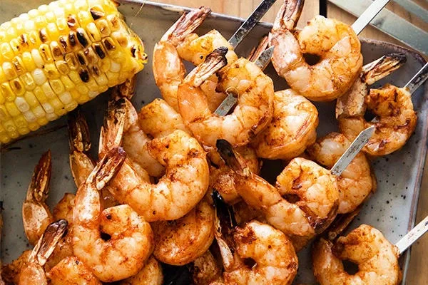 Southern Grilled Shrimp and Corn