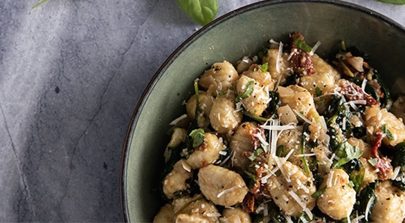 Sundried Tomato Spinach Gnocchi