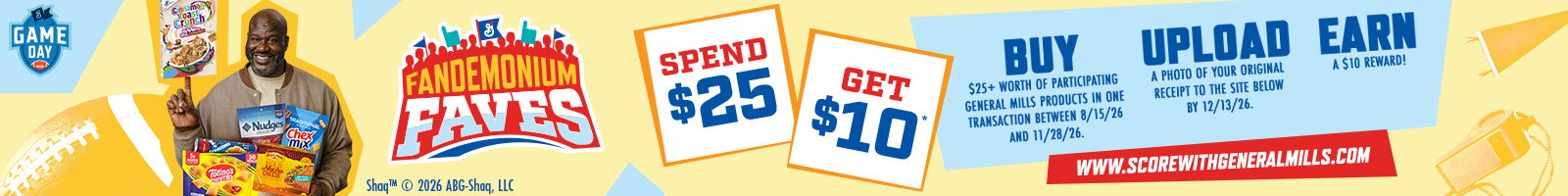 spend $25, get $10 